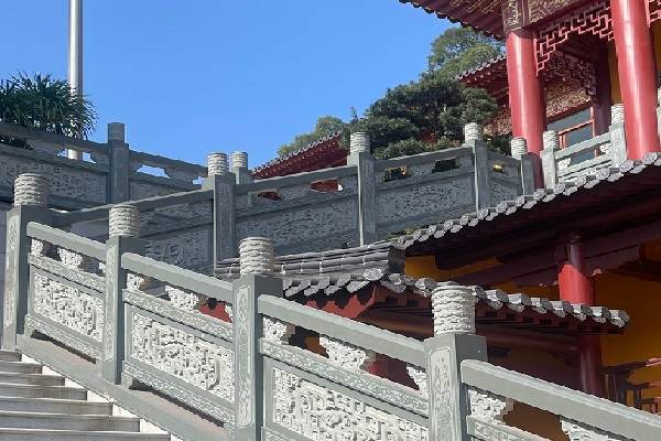 淮北市大连河道石栏杆来图定制解决方案一